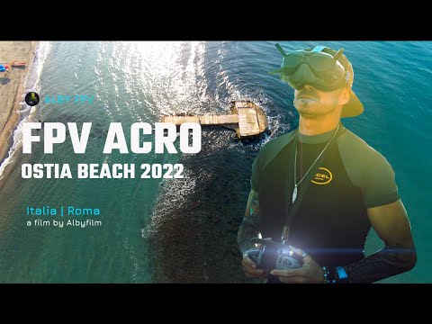 VOLO FPV ostia lido | ostia beach | roma | italia
