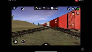 Bnsf 8603  at Joliet diamond in Trainz driver 2