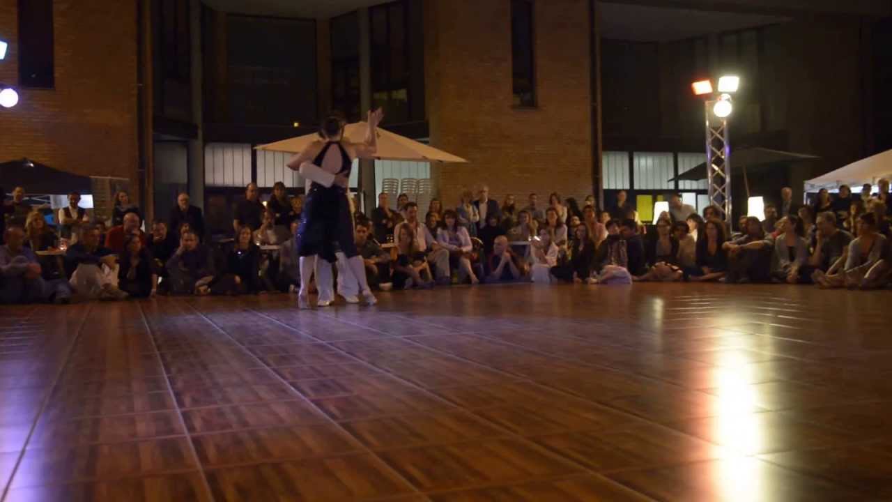 JULIO BALMACEDA y CORINA DE LA ROSA - @Palatango - Tango Exhibition 3/4