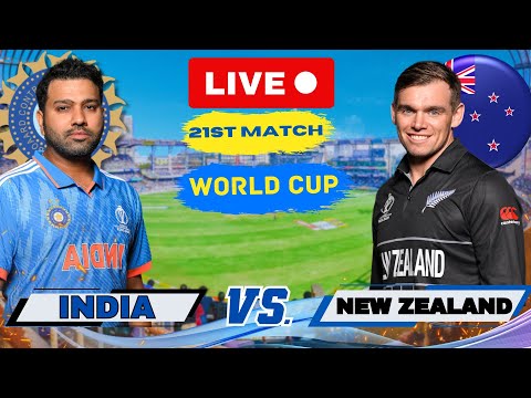 Live: IND Vs NZ, ODI - World Cup | Live Match Score Today | INDIA Vs New Zealand
