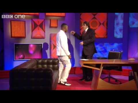 Jonathan dancing with Dizzee Rascal - Friday Night with Jonathan Ross