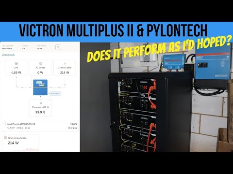 Victron Multiplus II & Pylontech Home Storage Battery. A real Tesla Powerwall alternative