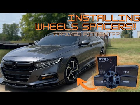 Everything You Need to Know About Installing Wheel Spacers on the 10th Gen Honda Accord