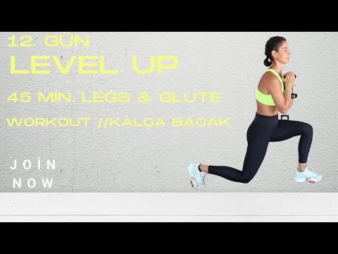 Level Up — 26 Gün | 12. Gün | Kalça ve Bacak
