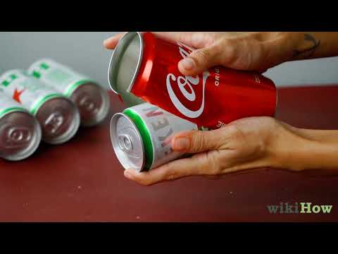 Part of a video titled How to Disguise Your Beer Can With a Soda Can - YouTube