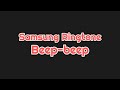 Samsung Ringtone Beep Once Beep Beep