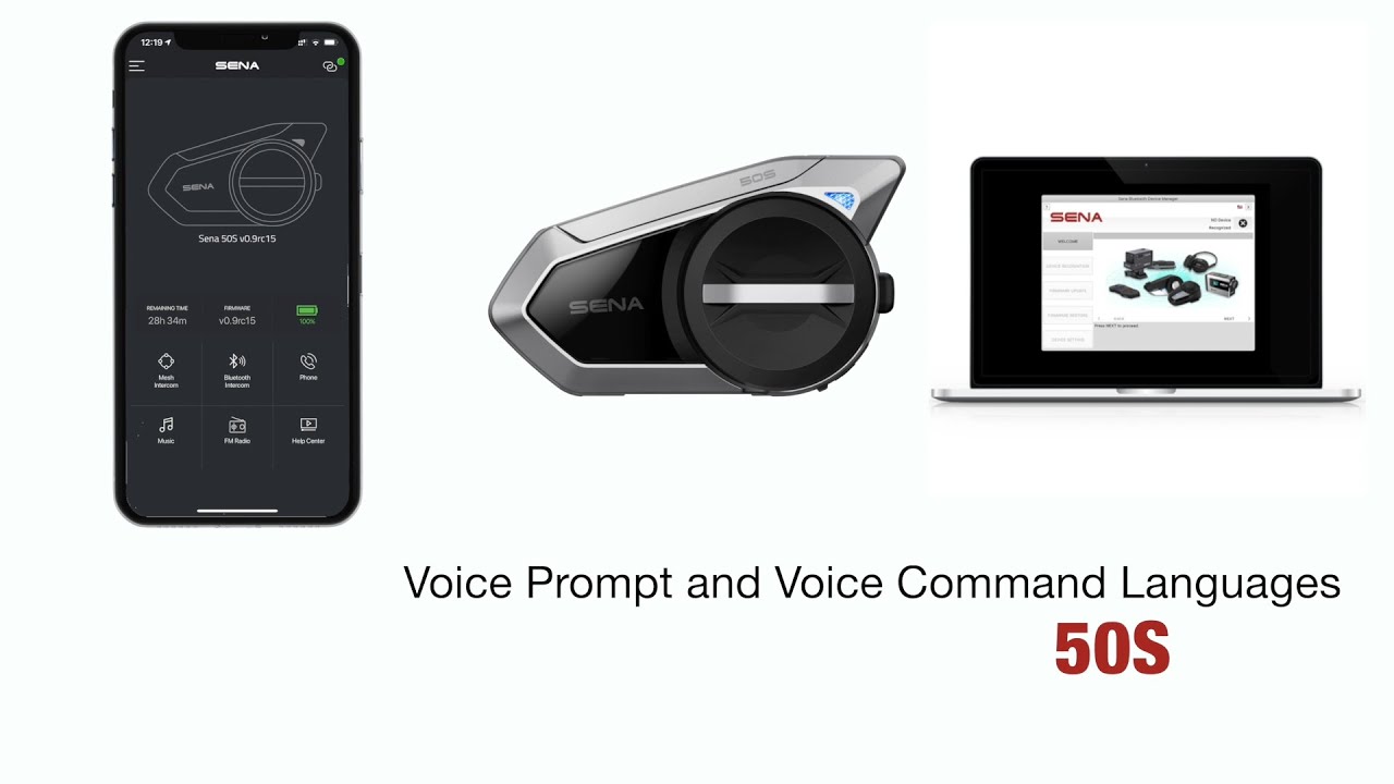 50S - Voice Prompt and Voice Command Languages