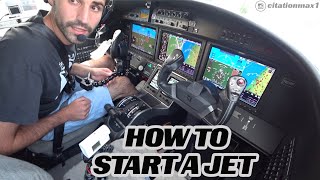 How To Start a Jet 🛩 CitationMax