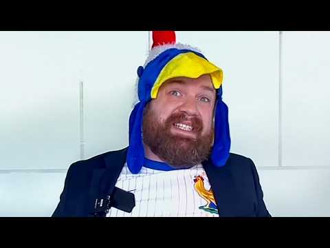 La veste réversible des supporters français : Le petit filet d'Antoine Pineau