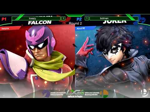 Kwazy (Captain Falcon) vs Botman (Joker) - OFFLINE Smash Ultimate @ LXG 18