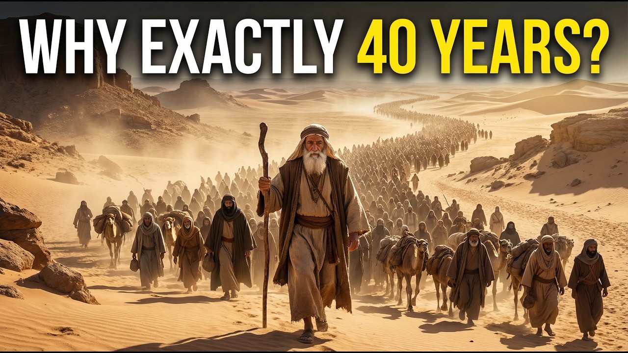 The Real Reason GOD Made Israel Walk 40 YEARS in the Desert