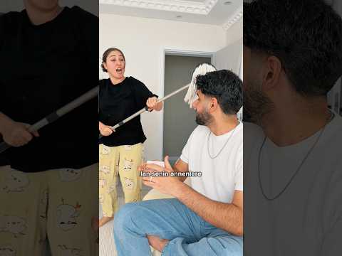 Ya kocam insanı delirtir😡😂