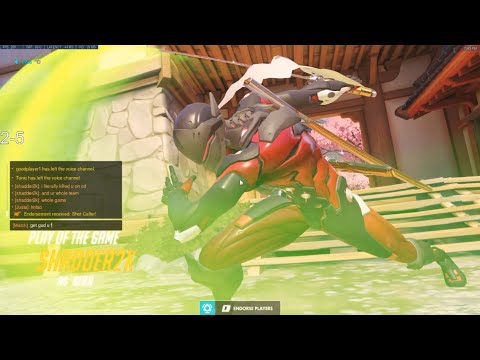 Overwatch Genji God Shadder2k Predator Of Hanamura -POTG-