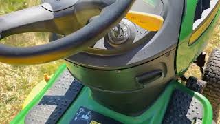 John Deere X125 lawn tractor | Image 4 - Agroline