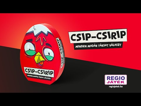 Csip-Csirip - Minden madár társat választ- társasjáték kép