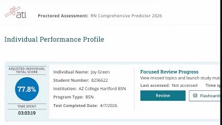 How I Passed the Updated 2026 ATI Comprehensive Exit Exam in One Attempt – 180 NGN Q&A
