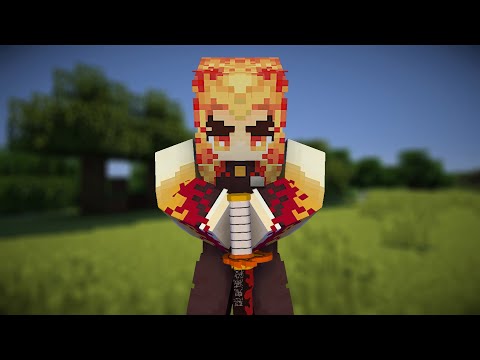 MineAnimeCreations - Rengoku katana in Minecraft? A 3D resource pack worth downloading!