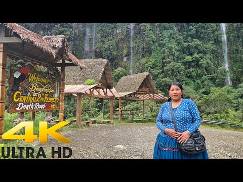 🇧🇴EL CAMINO DE LA MUERTE (YUNGAS DEATH ROAD) La Paz Bolivia | CHOLITA ISABEL