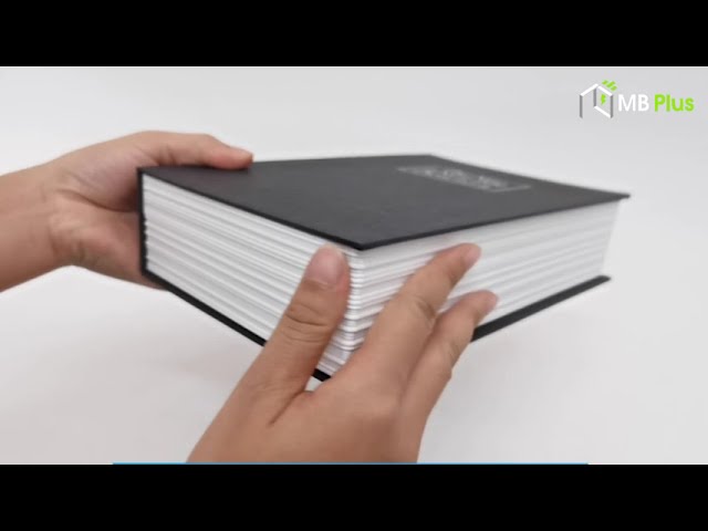 Vídeo relacionado con ABUS Caja fuerte decorativa con cierre de combinación - compartimento secreto para objetos de valor - camuflada como libro - con caja para dinero de acero, azul