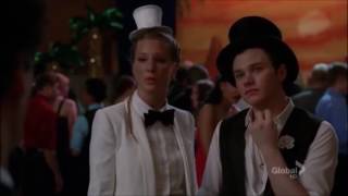 Glee   Blaine goes to prom without hair gel 3x19