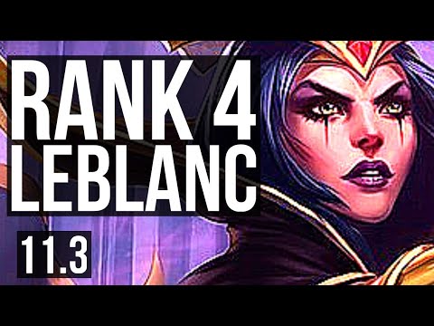 LEBLANC vs KATARINA (MID) | 12/1/13, Rank 4 LeBlanc, Legendary | KR Challenger | v11.3