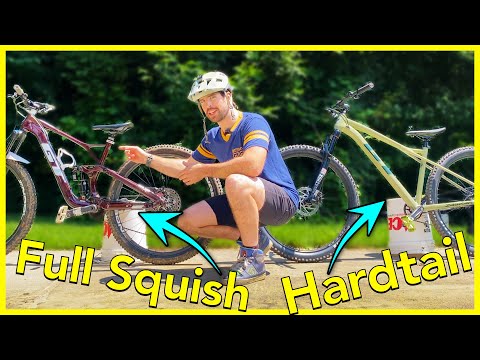 Bunny Hop on Hardtail vs Full Suspension; is there a difference? 🤔