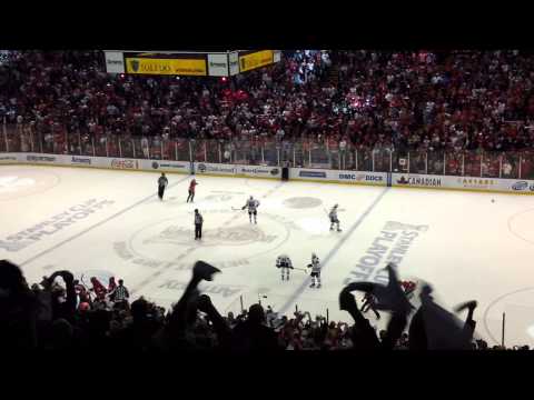 Last 4 minutes of Game 4 Red Wings Vs Shitcago