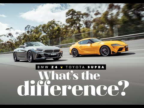 BMW Z4 vs Toyota Supra: can you spot the difference? | Wheels Australia