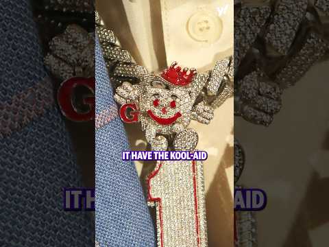 Iced out Kool-Aid chain goes HARD 🥶 #KoolAid #Alabama