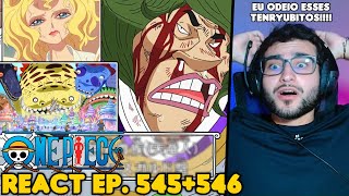 A MORTE DA RAINHA OTOHIME!!! React One Piece EP. 545 e 546