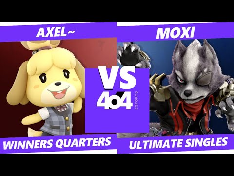 4o4 Smash Night 105 - DF| Axel~ (Isabelle) vs fc| moxi (Wolf) - Winners Quarter-Final