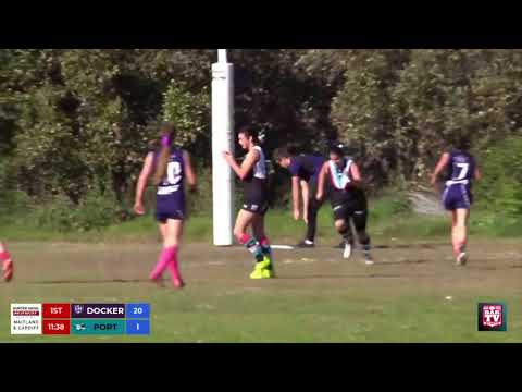 2018 BDAFL Women's Round 13 Highlights - Lake Macquarie Dockers v Port Stephens Power