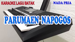 Download lagu PARUMAEN NAPOGOS [KARAOKE LAGU BATAK] NADA PRIA B=DO mp3