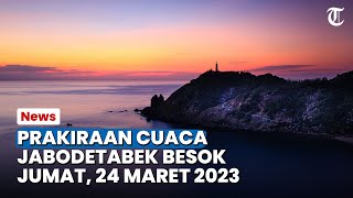 Prakiraan Cuaca Jabodetabek Jumat 24 Maret 2023, Bogor Diprakirakan akan Hujan Deras