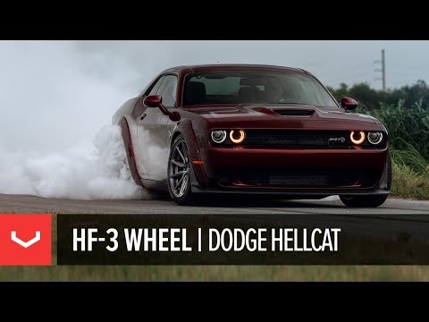Vossen Hybrid Forged HF-3 Wheel | Dodge Challenger Hellcat Widebody