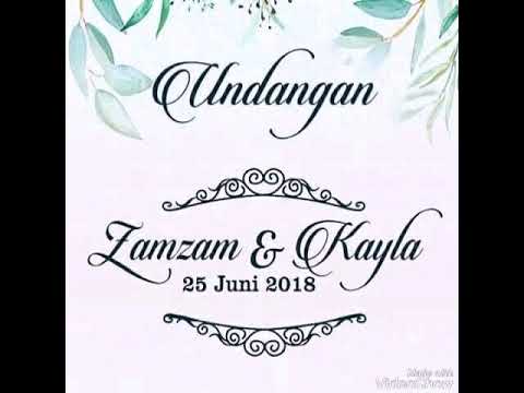 Viral!! Pernikahan Ceng Zamzam Dengan Seorang Hafidzah Yang bernama Kayla Nadira Cut Almi