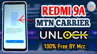 Xiaomi Redmi 9A mtn carrier unlock 100% Free BY Mcc✅