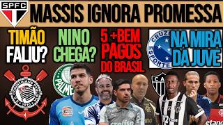 TIMÃO FALIU? NINO VAI FECHAR? MASSIS IGNORA PROMESSA| FLA: ATLETA INVISÍVEL| ZÊRO, GALO, TÉCNICOS+
