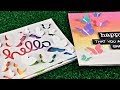 Intro to Mini Pop Up Butterflies + 2 cards from start to finish