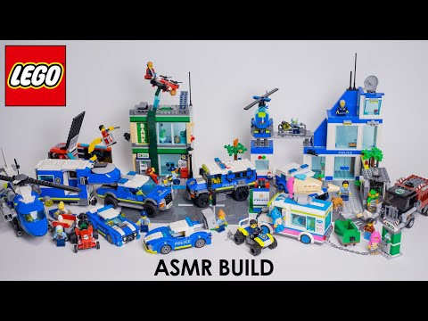 2022 LEGO City Compilation of Police Sets｜Lego Speed Build｜ASMR