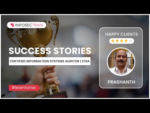 CISM Infosectrain Review | CISM Success Stories | Anand CISM Gladiator