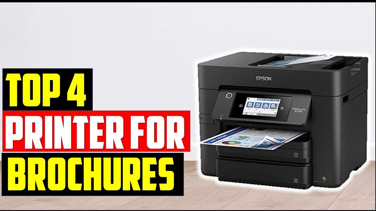 ✅Best Printer For Brochures | Top 4 Best Printers For Flyers and Brochures in 2023 Reviews