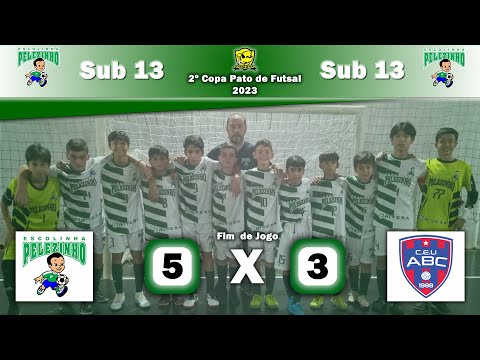 Pelezinho x ABC - sub 13 - Copa Pato