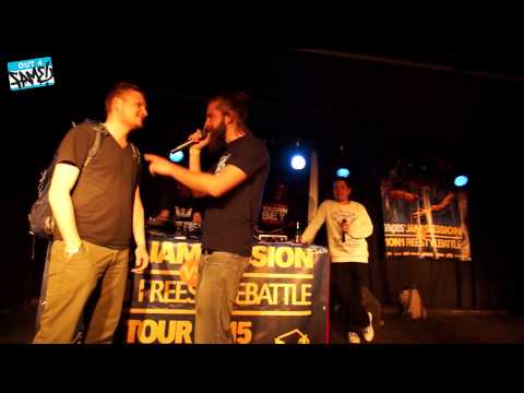 Finalisten 1on1 Freestyle Battle Frankfurt 20.04.15