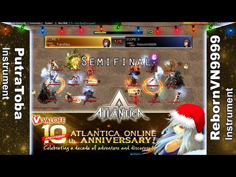 Titan 14/01/2018 AM: Semifinal - PutraToba vs RebornVN9999 - Atlantica Online