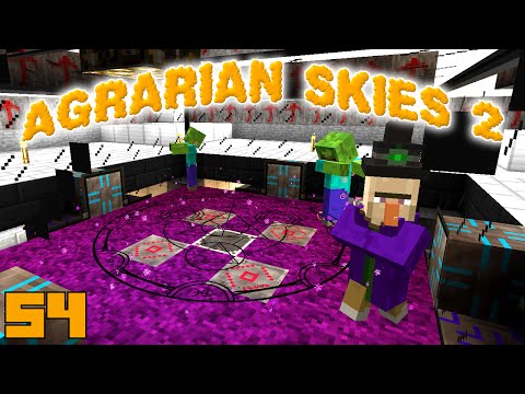 Hypnotizd - Minecraft Mods Agrarian Skies 2 - AUTOMATED LP [E54] (Modded Skyblock)
