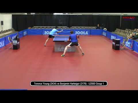 Terence Yeung (2434) vs Benjamin Hartwiger (2176) - Open Singles Group