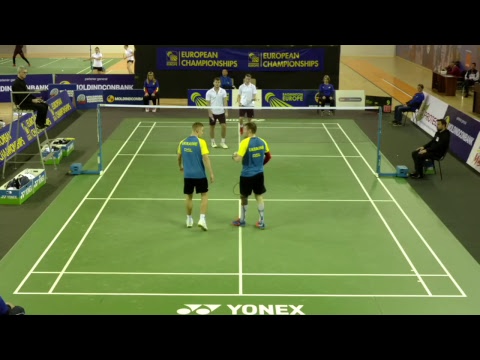 Ukraine (Atrashchenkov/Bosniuk) vs Scotland (Dunn/Grimley) - EMTC19 Qualification Group 2 (Day 1)