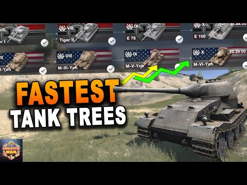 You Can Grind This Tanks for 5 DAYS! // Fastest Tank Trees