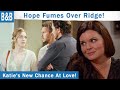 B B 10 17 Spoilers Hope Sneaks On Thomas Conversation Katie Reans With Carter S Heartbreak